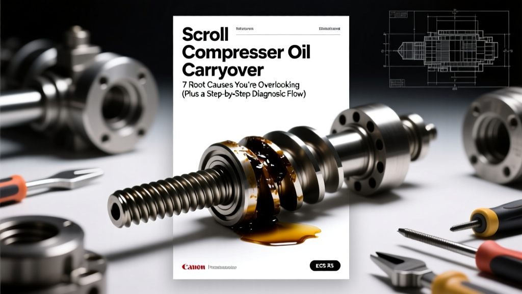 Scroll Compressor Oil Carryover: 7 Root Causes You’re Overlooking (Plus a Step-by-Step Diagnostic Flowchart That Cut One Food Plant’s Downtime by 68% in 3 Weeks)