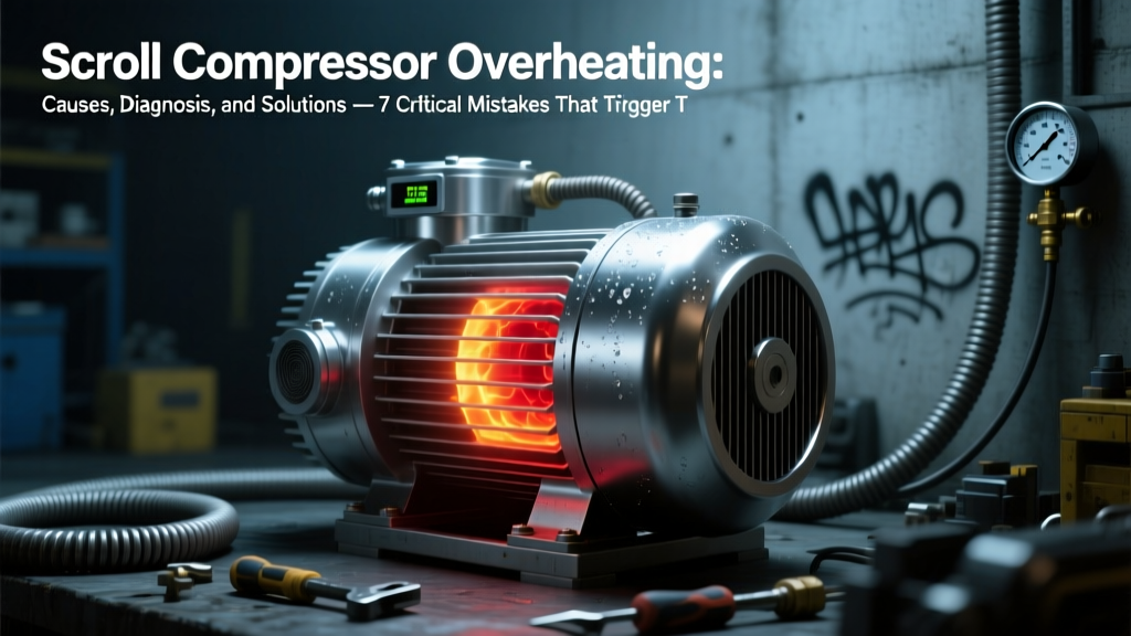 Scroll Compressor Overheating: Causes, Diagnosis, and Solutions — 7 Critical Mistakes That Trigger Thermal Runaway (and Exactly How to Stop It Before Bearing Failure or Motor Burnout)