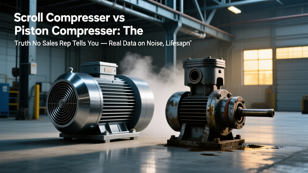 Scroll Compressor vs Piston Compressor: The Truth No Sales Rep Tells You — Real Data on Noise, Lifespan, Efficiency, and Total Cost of Ownership (2024 Field Study Results)