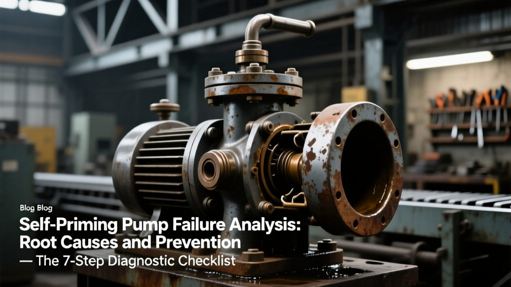 Self-Priming Pump Failure Analysis: Root Causes and Prevention — The 7-Step Diagnostic Checklist Senior Engineers Use to Stop Repeat Failures (Before NPSH Margin Drops Below 2.1 ft)