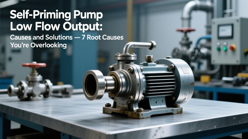 Self-Priming Pump Low Flow Output: Causes and Solutions — 7 Root Causes You’re Overlooking (Plus Diagnostic Flowchart, Real-World Fixes for Goulds, Gorman-Rupp & Pacer Models)