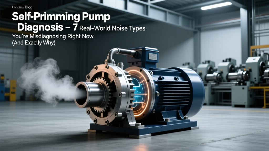 Self-Priming Pump Noise Diagnosis: 7 Real-World Noise Types You’re Misdiagnosing Right Now (And Exactly How to Fix Each One — With NPSH Calculations, Sound Meter Protocols, and Field-Validated Solutions)