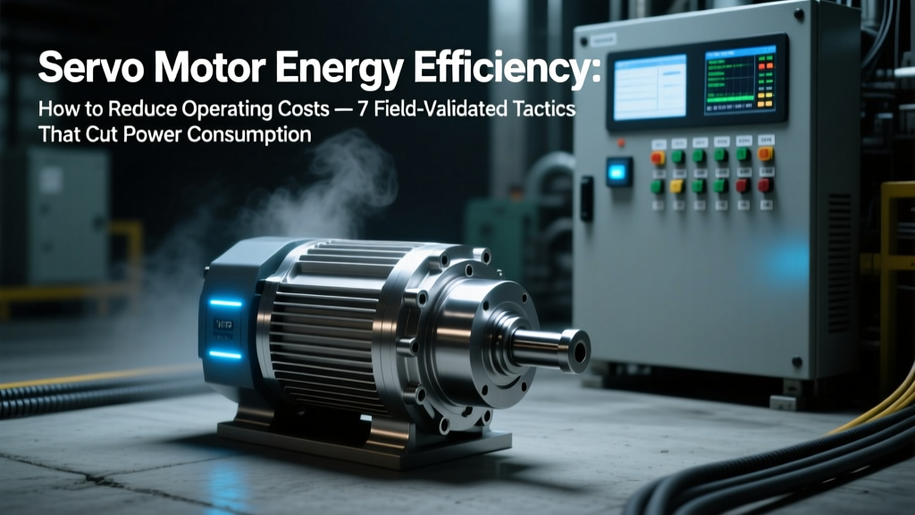 Servo Motor Energy Efficiency: How to Reduce Operating Costs — 7 Field-Validated Tactics That Cut Power Use by 18–34% (Without Sacrificing Precision or Cycle Time)