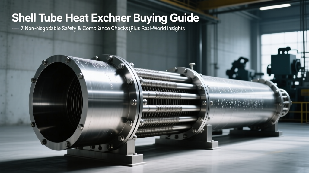 Shell and Tube Heat Exchanger Buying Guide: 7 Non-Negotiable Safety & Compliance Checks (Plus Real-World Cost-of-Ownership Breakdowns) Before You Sign the PO