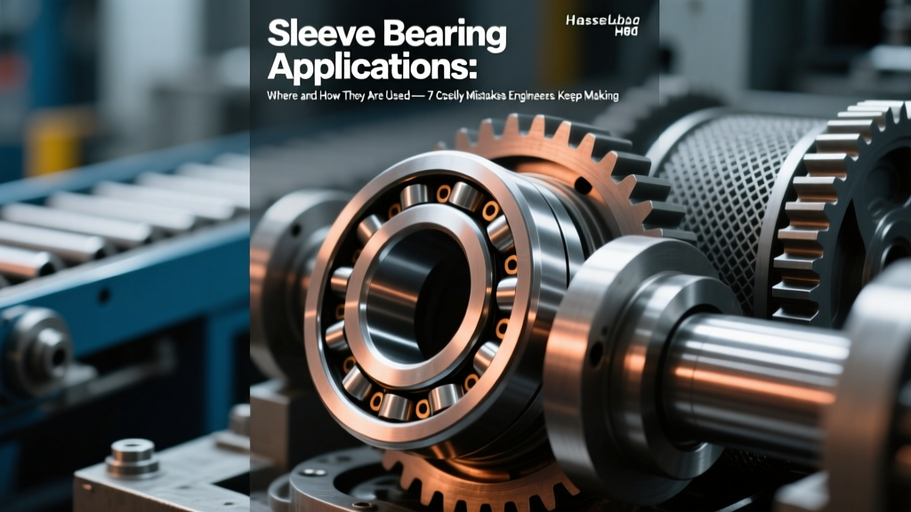Sleeve Bearing Applications: Where and How They Are Used — 7 Costly Mistakes Engineers Keep Making (and How ISO 281 Life Calculations Reveal the Real Failure Triggers)