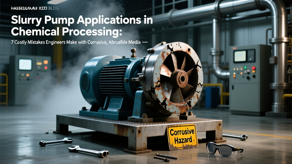 Slurry Pump Applications in Chemical Processing: 7 Costly Mistakes Engineers Make with Corrosive, Abrasive & High-Temp Slurries (And How to Avoid Catastrophic Seal Failure, Cavitation, or Premature Wear)