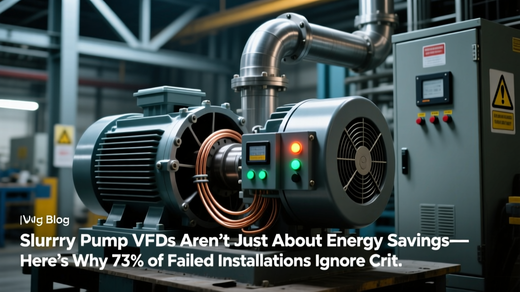 Slurry Pump VFDs Aren’t Just About Energy Savings—Here’s Why 73% of Failed Installations Ignore Critical Safety & Compliance Risks (And How to Fix Them in 4 Verified Steps)