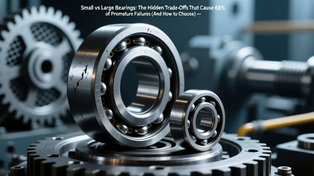 Small vs Large Bearings: The Hidden Trade-Offs That Cause 68% of Premature Failures (And How to Choose Right the First Time — Not After Downtime Hits)