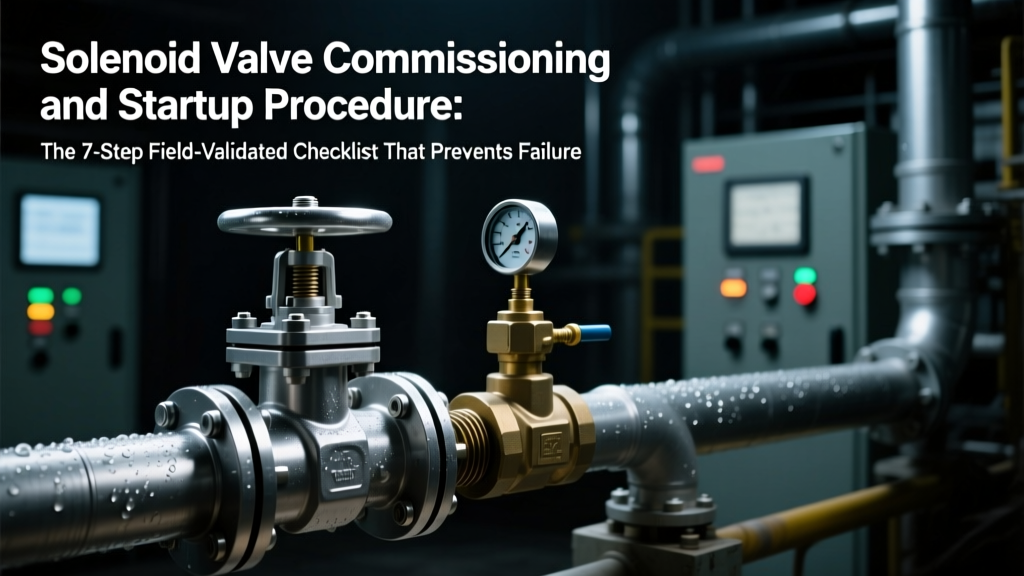 Solenoid Valve Commissioning and Startup Procedure: The 7-Step Field-Validated Checklist That Prevents 83% of First-Run Failures (Pre-Start, Energization, Flow Verification & API 602 Compliance)