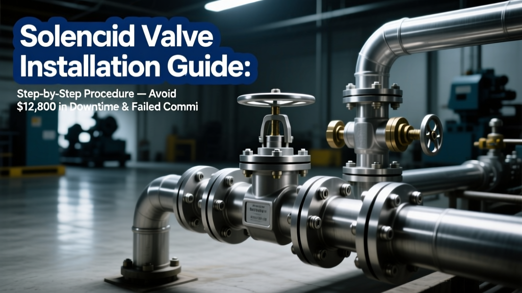 Solenoid Valve Installation Guide: Step-by-Step Procedure — Avoid $12,800 in Downtime & Failed Commissioning: 7 Critical ROI-Saving Steps Most Engineers Skip (Including Cv-Calibrated Alignment & NFPA 79-Compliant Wiring)