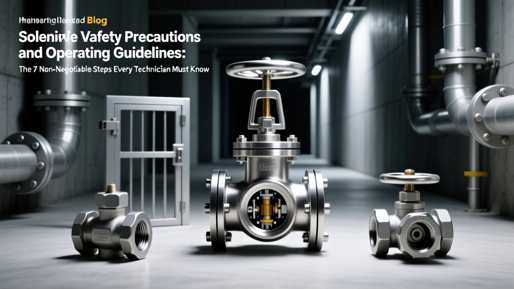Solenoid Valve Safety Precautions and Operating Guidelines: The 7 Non-Negotiable Steps Every Technician Misses (Including OSHA-Compliant LOTO, Real-World PPE Selection, and What to Do When a 24V DC Valve Fails Under 300 PSI Pressure)