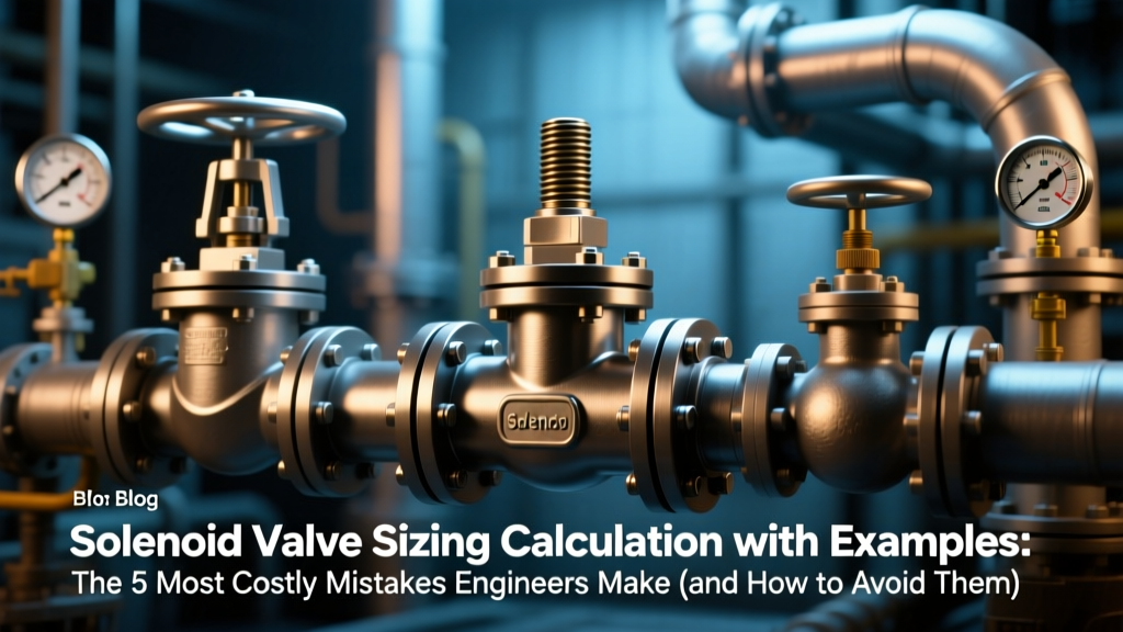 Solenoid Valve Sizing Calculation with Examples: The 5 Most Costly Mistakes Engineers Make (and How to Avoid Them with Verified Cv Formulas & Real-World Case Studies)