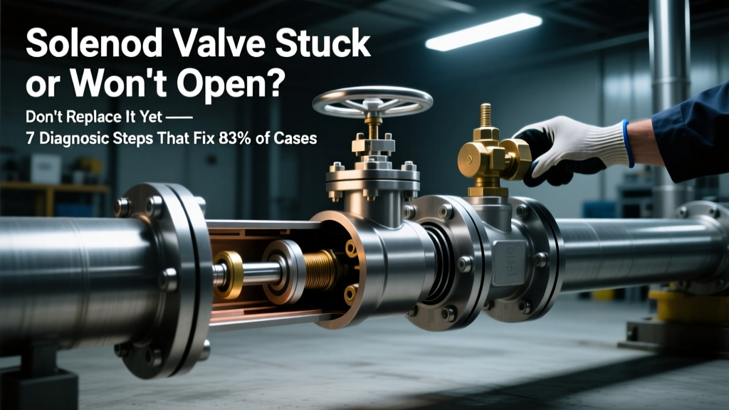 Solenoid Valve Stuck or Won't Open? Don’t Replace It Yet — 7 Diagnostic Steps That Fix 83% of Cases in Under 22 Minutes (Including Real-World Case Study from a Brewery’s CO₂ Line Failure)