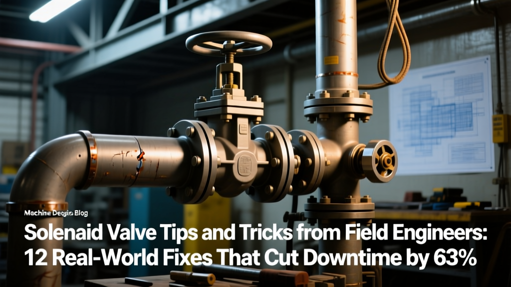 Solenoid Valve Tips and Tricks from Field Engineers: 12 Real-World Fixes That Cut Downtime by 63% (and Save $18K/Year in Preventable Failures)