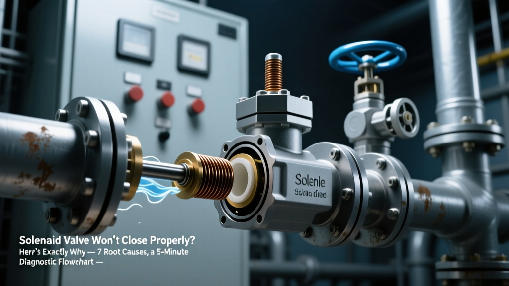Solenoid Valve Won't Close Properly? Here’s Exactly Why — 7 Root Causes, a 5-Minute Diagnostic Flowchart, and Step-by-Step Fixes That Restore Full Closure Pressure (No Guesswork, No Downtime)