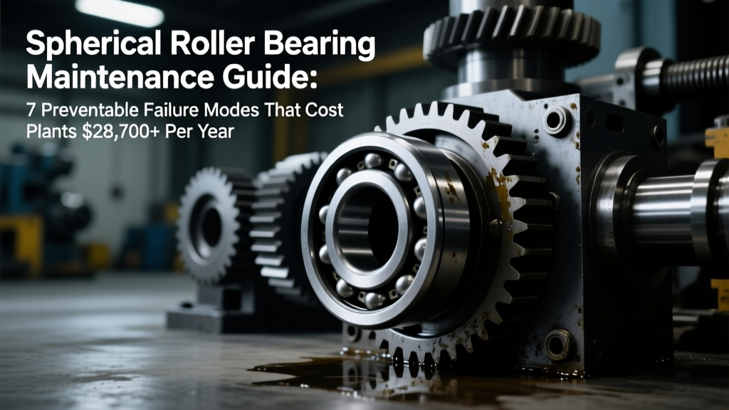 Spherical Roller Bearing Maintenance Guide: 7 Preventable Failure Modes That Cost Plants $28,700+ Per Incident — Plus Your Step-by-Step Lubrication, Inspection & Re-lubrication Schedule (ISO 281 Verified)
