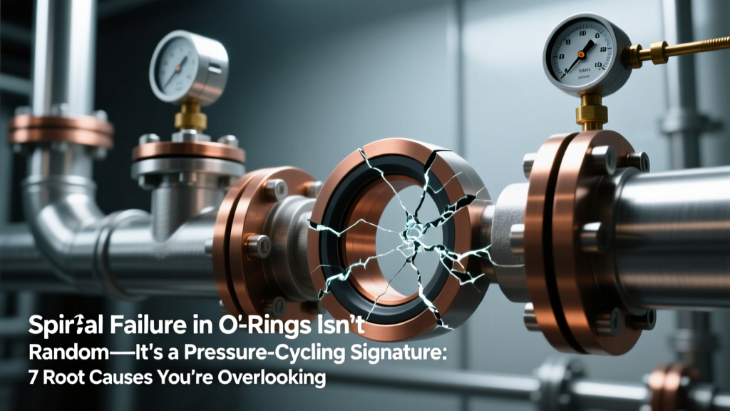 Spiral Failure in O-Rings Isn’t Random—It’s a Pressure-Cycling Signature: 7 Root Causes You’re Overlooking (Plus Field-Validated Inspection & Prevention Protocol)