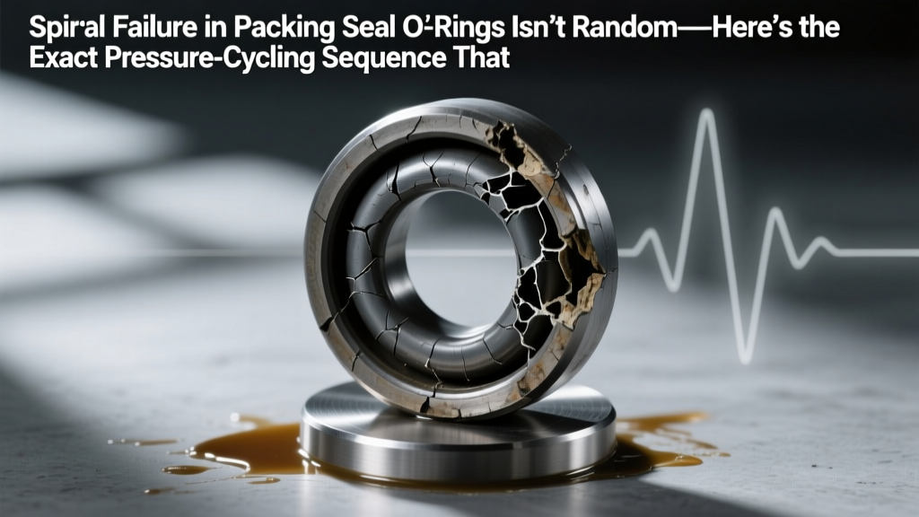 Spiral Failure in Packing Seal O-Rings Isn’t Random—Here’s the Exact Pressure-Cycling Sequence That Twists & Cuts Them (And How to Stop It Before Your Next Shutdown)