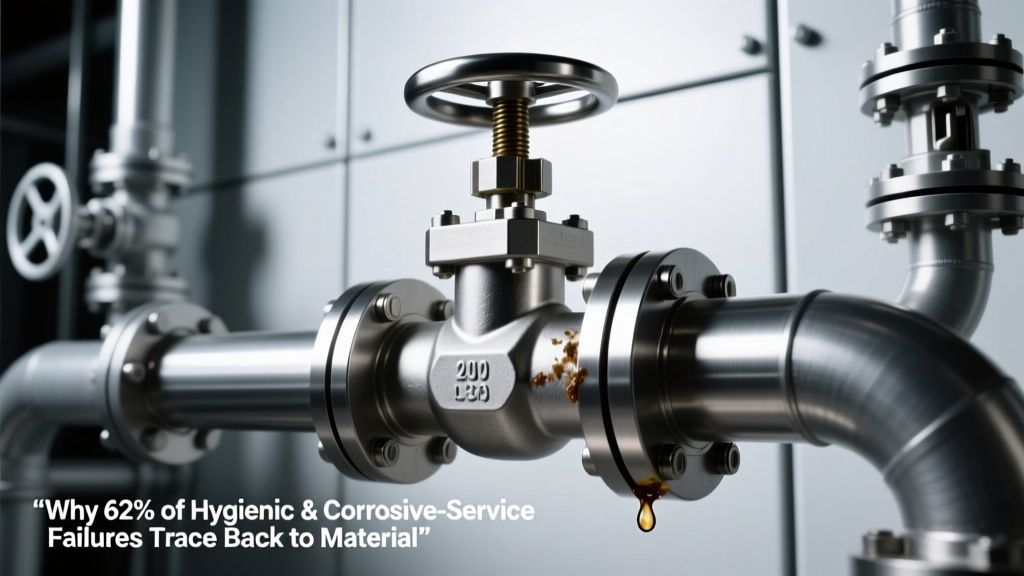 Stainless Steel Ball Valve: Why 62% of Hygienic & Corrosive-Service Failures Trace Back to Material Misselection (Not Price or Brand) — A Field Engineer’s No-BS Guide to Avoiding Costly Mistakes