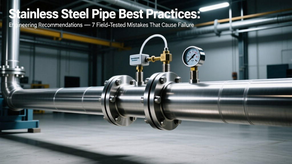 Stainless Steel Pipe Best Practices: Engineering Recommendations — 7 Field-Tested Mistakes That Cause Costly Failures (And How to Avoid Them Before Your Next Project)