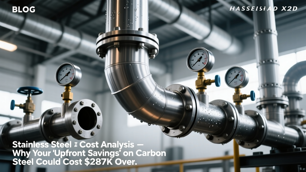 Stainless Steel Pipe Cost Analysis: Why Your 'Upfront Savings' on Carbon Steel Could Cost $287K Over 20 Years — A Piping Engineer’s Line-by-Line TCO Breakdown (Purchase, Installation, Corrosion Mitigation, Stress Fatigue, and Decommissioning)