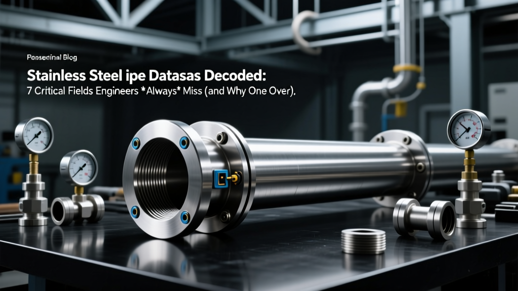 Stainless Steel Pipe Datasheets Decoded: 7 Critical Fields Engineers *Always* Miss (and Why One Oversight Can Trigger ASME B31.3 Non-Compliance or Catastrophic Failure)