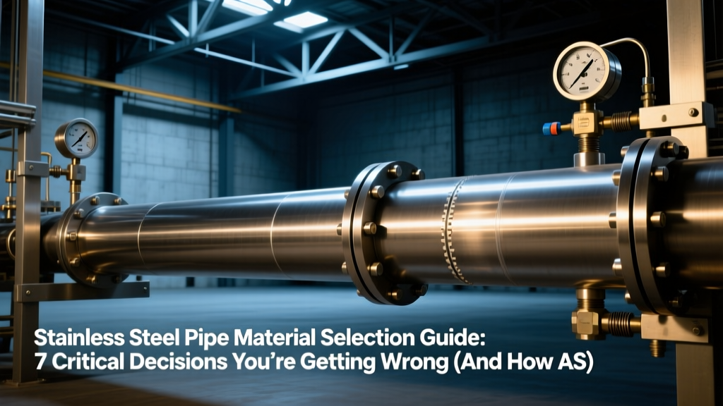 Stainless Steel Pipe Material Selection Guide: 7 Critical Decisions You’re Getting Wrong (And How ASME B31.3 Compliance Saves $280K+ in Rework, Corrosion Failures, and Unplanned Shutdowns)