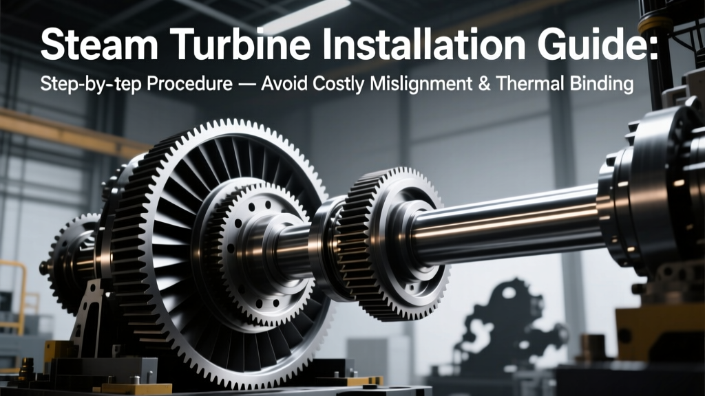 Steam Turbine Installation Guide: Step-by-Step Procedure — Avoid Costly Misalignment & Thermal Binding Failures That Cause 68% of Early-Life Vibration Events (ASME PTC 10 Data)