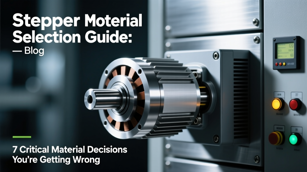 Stepper Motor Material Selection Guide: 7 Critical Material Decisions You’re Getting Wrong (Especially When Prioritizing Energy Efficiency & Long-Term Sustainability in Harsh Environments)