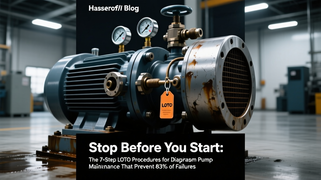 Stop Before You Start: The 7-Step LOTO Procedures for Diaphragm Pump Maintenance That Prevent 83% of Serious Injury Claims (OSHA-Verified, Field-Tested, Mistake-Proofed)