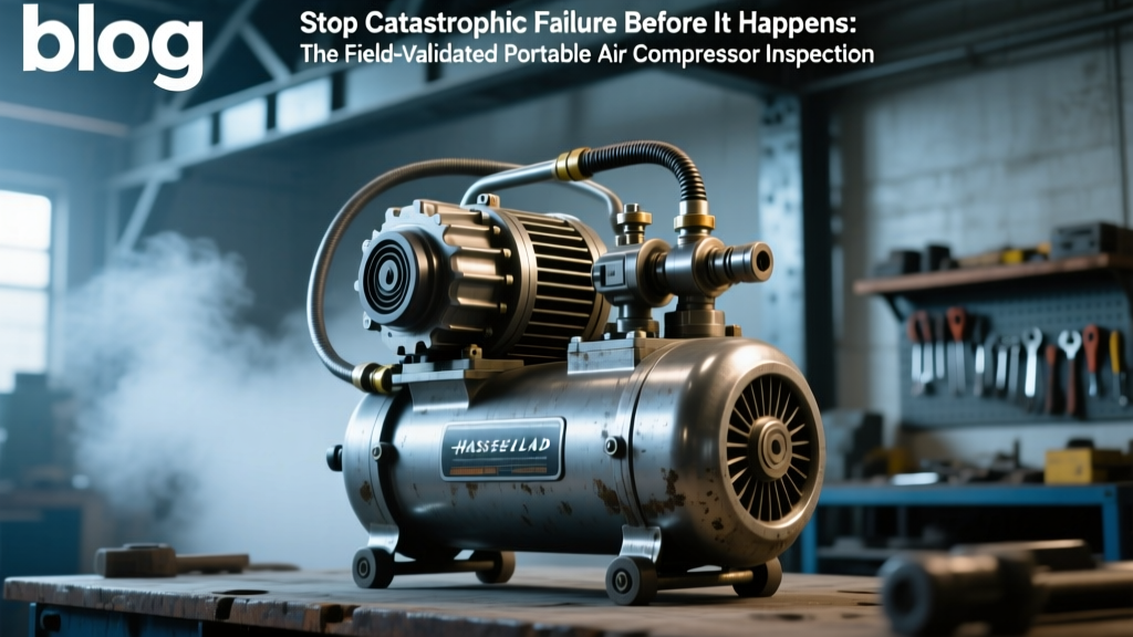 Stop Catastrophic Failure Before It Happens: The Field-Validated Portable Air Compressor Inspection Checklist and Procedure Used by Power Plant Maintenance Teams (Visual Checks, Pressure/Temp Measurements, & OSHA-Compliant Documentation)