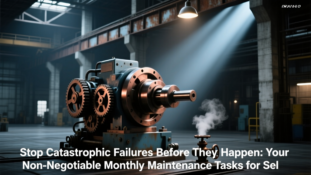 Stop Catastrophic Failures Before They Happen: Your Non-Negotiable Monthly Maintenance Tasks for Self-Priming Pump (With OSHA & API 610 Compliance Checks Built In)