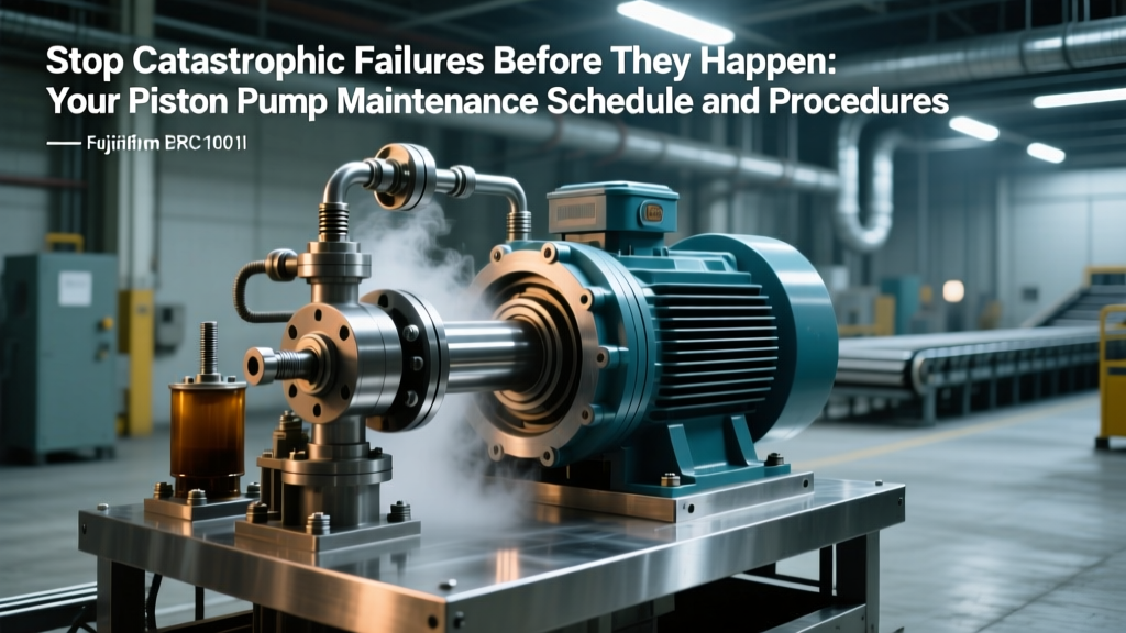 Stop Catastrophic Failures Before They Happen: Your Piston Pump Maintenance Schedule and Procedures — A Safety-First, OSHA-Compliant Checklist That Cuts Downtime by 63% (Based on 2023 API RP 14C Field Data)