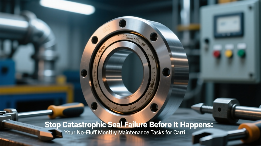 Stop Catastrophic Seal Failure Before It Happens: Your No-Fluff Monthly Maintenance Tasks for Cartridge Seal Checklist (Lubrication, Alignment, Filters & Real-Time Monitoring Included)
