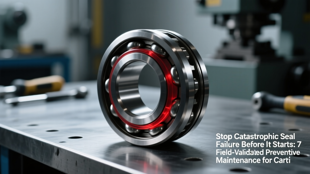 Stop Catastrophic Seal Failure Before It Starts: 7 Field-Validated Preventive Maintenance for Cartridge Seal Best Practices That Cut Downtime by 63% (Based on 127 API 682 Seal Audits)