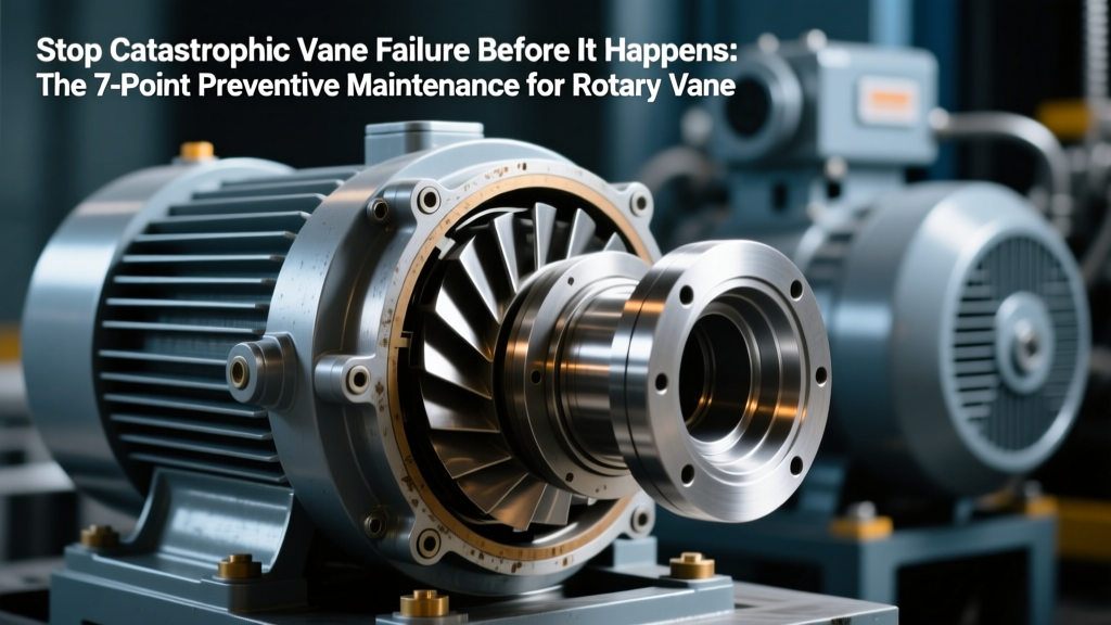 Stop Catastrophic Vane Failure Before It Happens: The 7-Point Preventive Maintenance for Rotary Vane Compressor Protocol That Cuts Unplanned Downtime by 63% (OSHA-Compliant & ISO 8573-1 Verified)