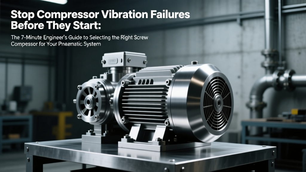 Stop Compressor Vibration Failures Before They Start: The 7-Minute Engineer’s Guide to Selecting the Right Vibration Isolators for Compressors — Spring vs. Rubber vs. Inertia Block, Real-World Load Calculations, ISO 2041 Compliance Checks, and Why 62% of Misapplied Isolators Cause Premature Bearing Wear