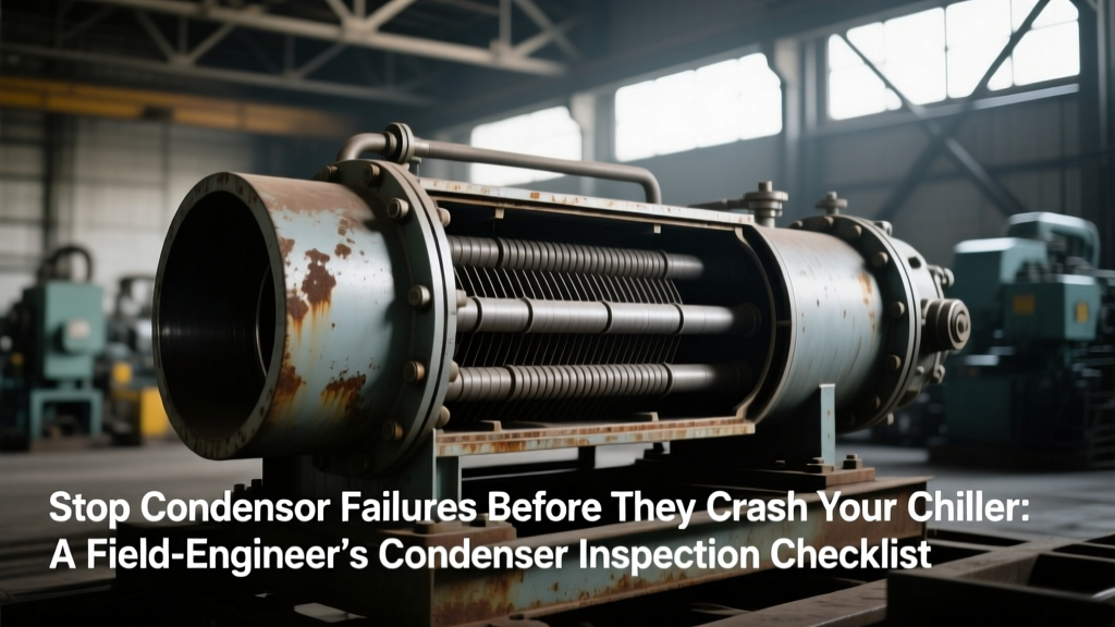 Stop Condenser Failures Before They Crash Your Chiller: A Field-Engineer’s Condenser Inspection Checklist and Procedure with Real-World Measurement Thresholds, Documentation Protocols, and Troubleshooting Triggers (No Guesswork)