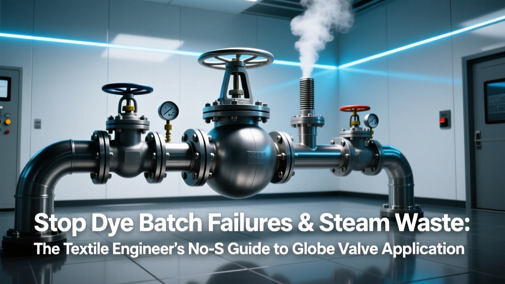 Stop Dye Batch Failures & Steam Waste: The Textile Engineer’s No-BS Guide to Globe Valve Applications in Textile Manufacturing — Material Specs, Cv Tuning, API 602 Compliance, and Real-World Case Studies from Denim Mills & Knit Plants