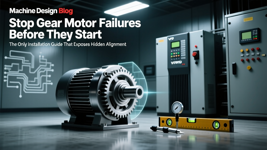 Stop Gear Motor Failures Before They Start: The Only Installation Guide That Exposes Hidden Alignment Errors, Wiring Traps, and Commissioning Pitfalls—Backed by NEMA MG-1 & IEC 60034 Data (2024 Update)