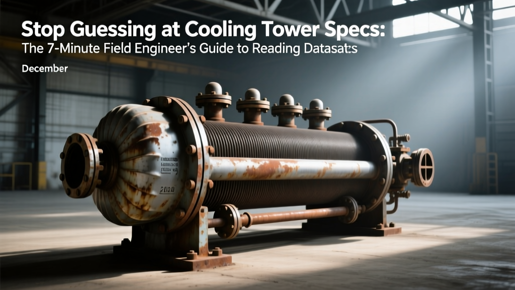 Stop Guessing at Cooling Tower Specs: The 7-Minute Field Engineer’s Guide to Reading Datasheets, Decoding Performance Curves, and Avoiding Costly Commissioning Mistakes (With Real Plant Examples)