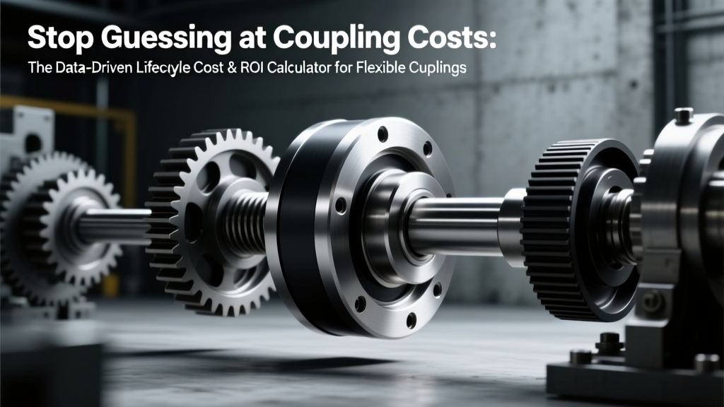 Stop Guessing at Coupling Costs: The Data-Driven Lifecycle Cost & ROI Calculator for Flexible Couplings (Energy Loss, Maintenance Intervals, and Replacement Timing—All Quantified)