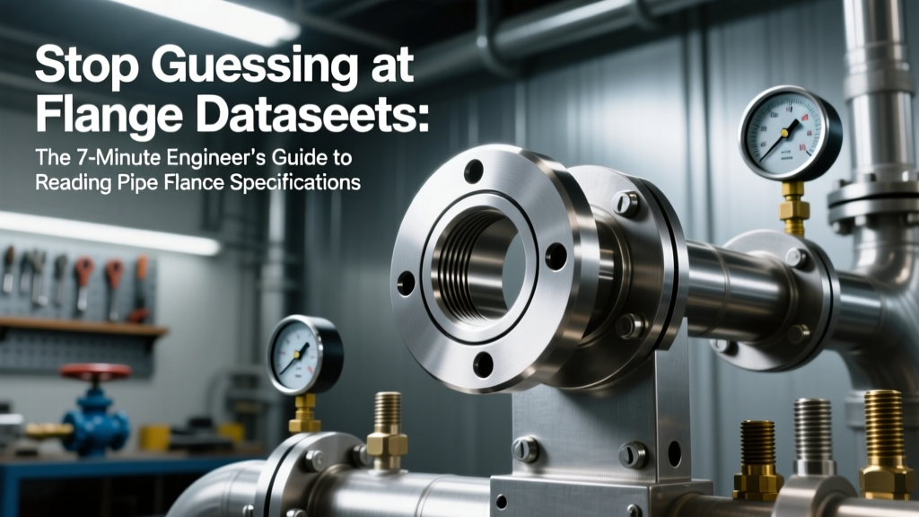 Stop Guessing at Flange Datasheets: The 7-Minute Engineer’s Guide to Reading Pipe Flange Specifications, Performance Curves & Manufacturer Docs—Without Misreading Pressure Ratings or Causing Catastrophic Gasket Failure