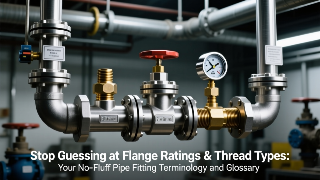 Stop Guessing at Flange Ratings & Thread Types: Your No-Fluff Pipe Fitting Terminology and Glossary — 72+ Terms Engineers Actually Use Daily (With ASME B31.3 Context, Real Stress Analysis Implications, and What 'Class 300' *Really* Means)
