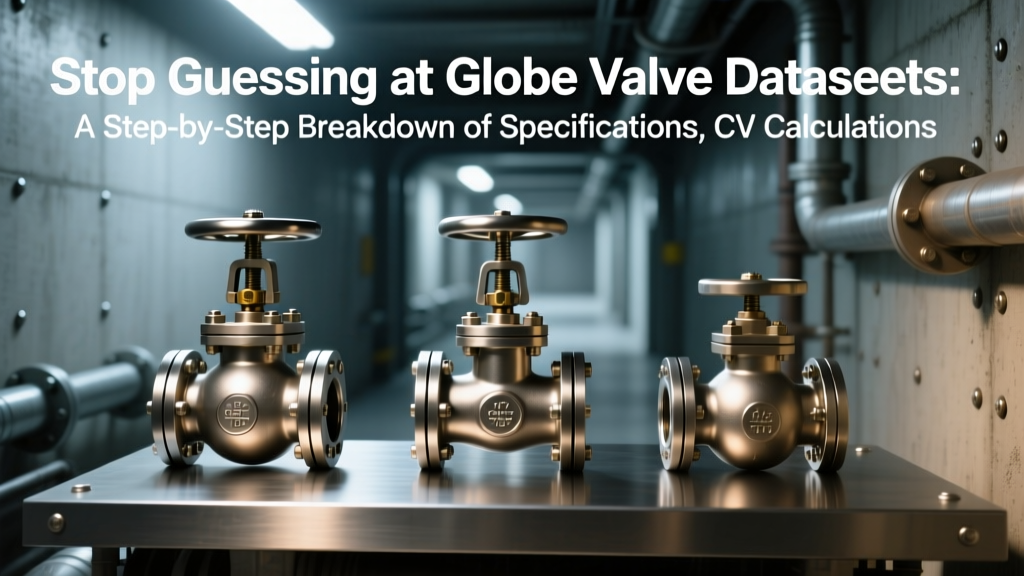 Stop Guessing at Globe Valve Datasheets: A Step-by-Step Breakdown of Specifications, Cv Calculations, Performance Curves, and Real-World Interpretation Mistakes Engineers Make Every Day