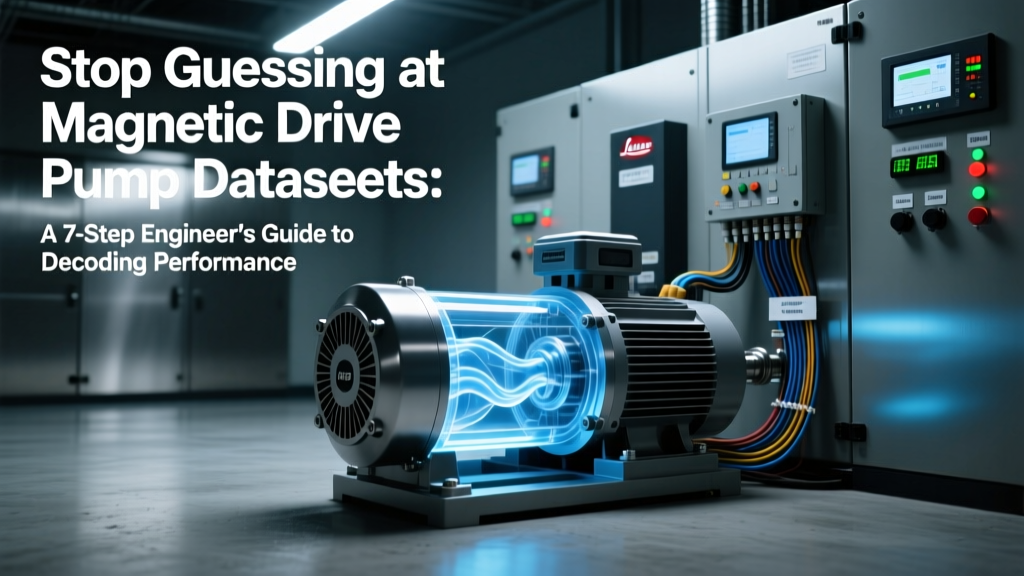 Stop Guessing at Magnetic Drive Pump Datasheets: A 7-Step Engineer’s Guide to Decoding Performance Curves, NPSH Margins, Material Certs, and Hidden Red Flags Before You Specify (With Real Calculations)