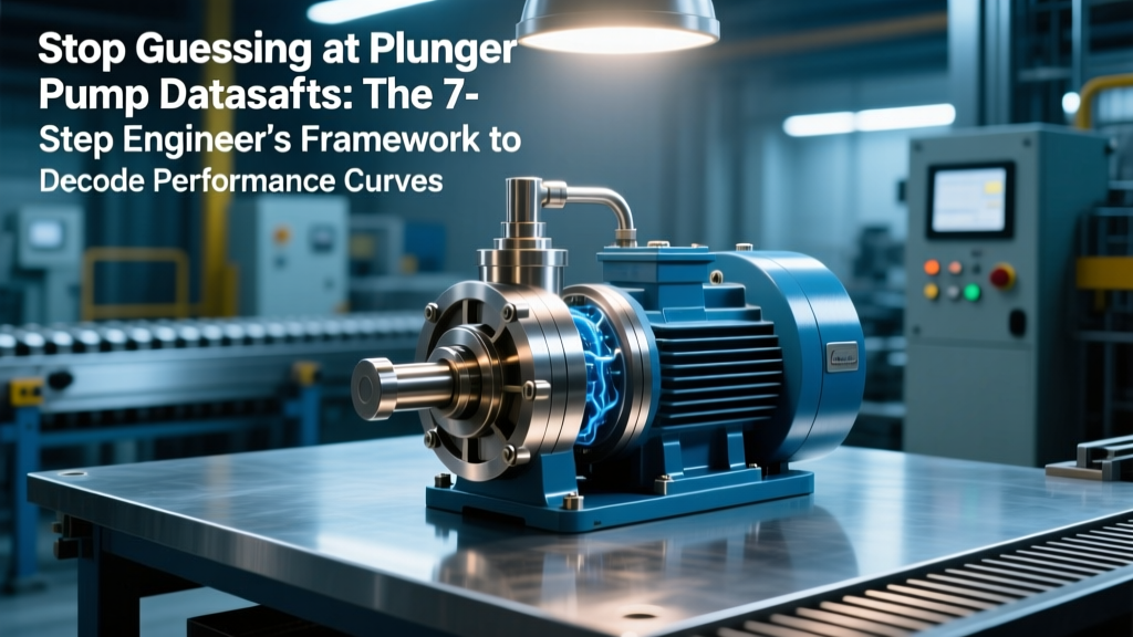 Stop Guessing at Plunger Pump Datasheets: The 7-Step Engineer’s Framework to Decode Performance Curves, NPSH Margins, and Hidden Spec Traps Before You Specify (or Buy) the Wrong Pump