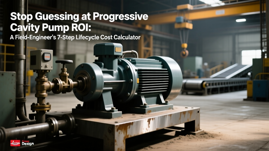 Stop Guessing at Progressive Cavity Pump ROI: A Field-Engineer’s 7-Step Lifecycle Cost Calculator That Exposes Hidden $18,500/Year Losses in Sludge Transfer Systems (Energy + Maintenance + Downtime)