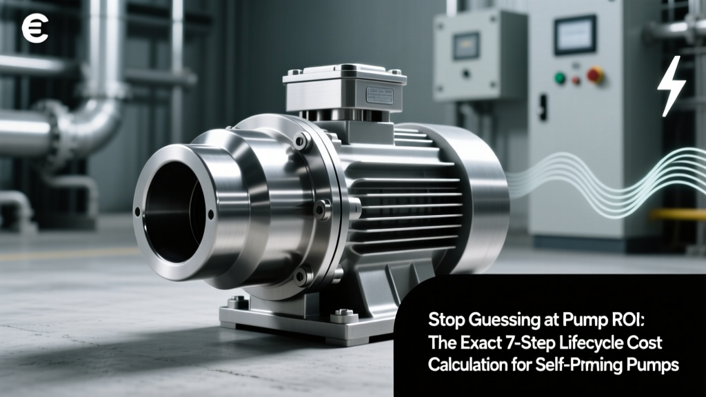 Stop Guessing at Pump ROI: The Exact 7-Step Lifecycle Cost Calculation for Self-Priming Pumps (Energy, Maintenance & Replacement Data-Backed)