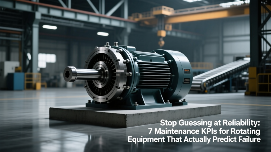 Stop Guessing at Reliability: 7 Maintenance KPIs for Rotating Equipment That Actually Predict Failure (With Real Plant Calculations & ISO 14224 Benchmarks)